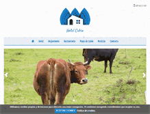 Tablet Screenshot of hotelcabio.com